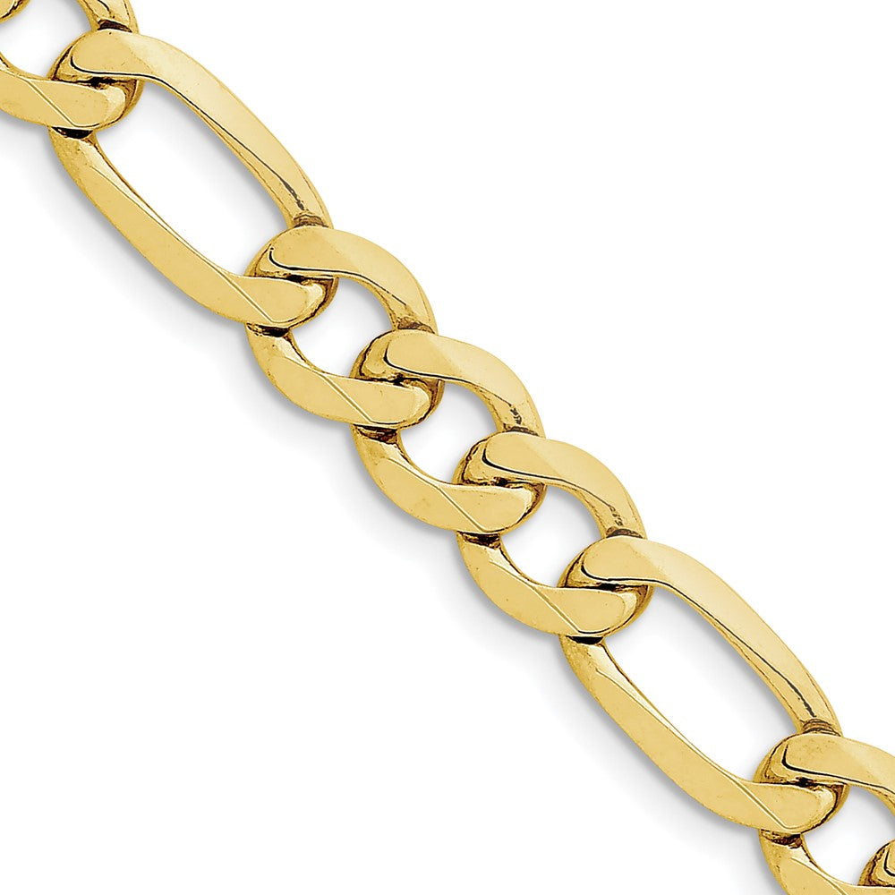Concave Open Figaro Chain - WBC