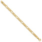 Hand-Polished Figaro Link Bracelet - WBC