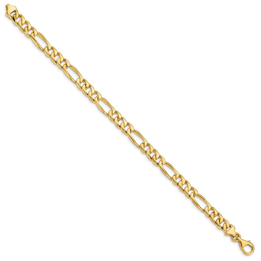 Hand-Polished Figaro Link Bracelet - WBC