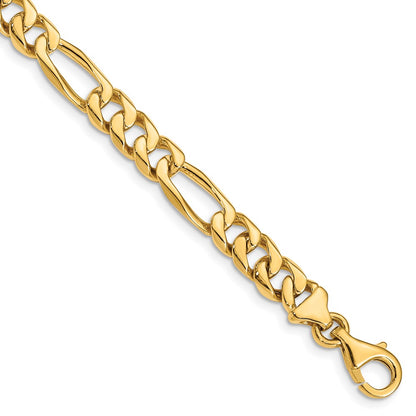 Hand-Polished Figaro Link Bracelet - WBC