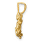 Satin & Diamond-cut Angel Charm - WBC