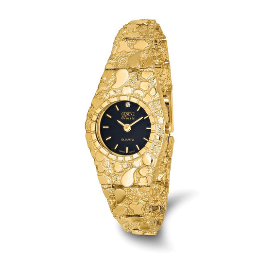 Black Dial Nugget Watch - WBC