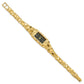 Black Dial Rectangular Face Nugget Watch - WBC