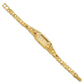 Champagne Dial Rectangular Face Nugget Watch - WBC