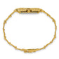 Champagne Dial Rectangular Face Nugget Watch - WBC