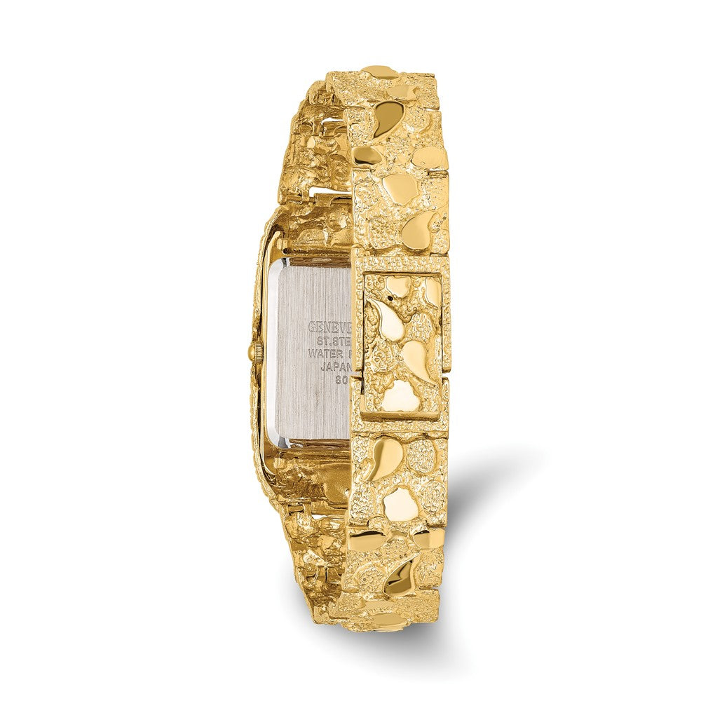 Champagne Dial Square Face Nugget Watch - WBC