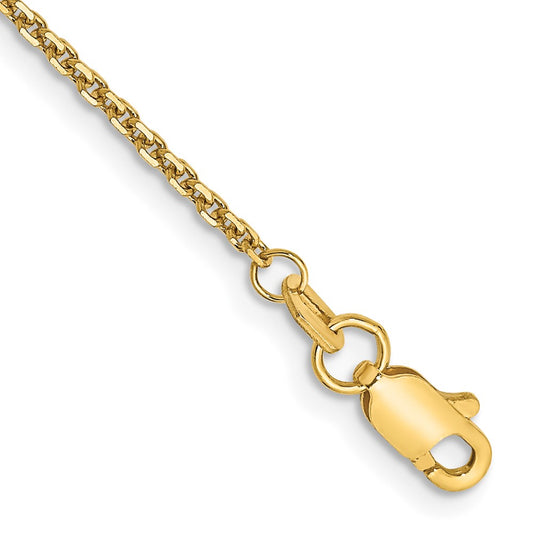 D/C Cable Chain Anklet - WBC