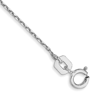 WG . D/C Cable with Spring Ring Clasp Chain Anklet - WBC
