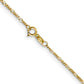 Flat Figaro Pendant Chain - WBC