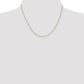 Flat Figaro Pendant Chain - WBC
