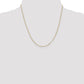 Flat Figaro Pendant Chain - WBC