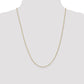 Flat Figaro Pendant Chain - WBC