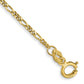 Flat Figaro Pendant Chain - WBC