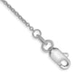 WG Round Open Link Cable Chain Anklet - WBC