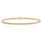 D/C Quadruple Rope Chain Anklet - WBC