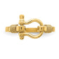 Shackle with Rope Edge Ring - WBC