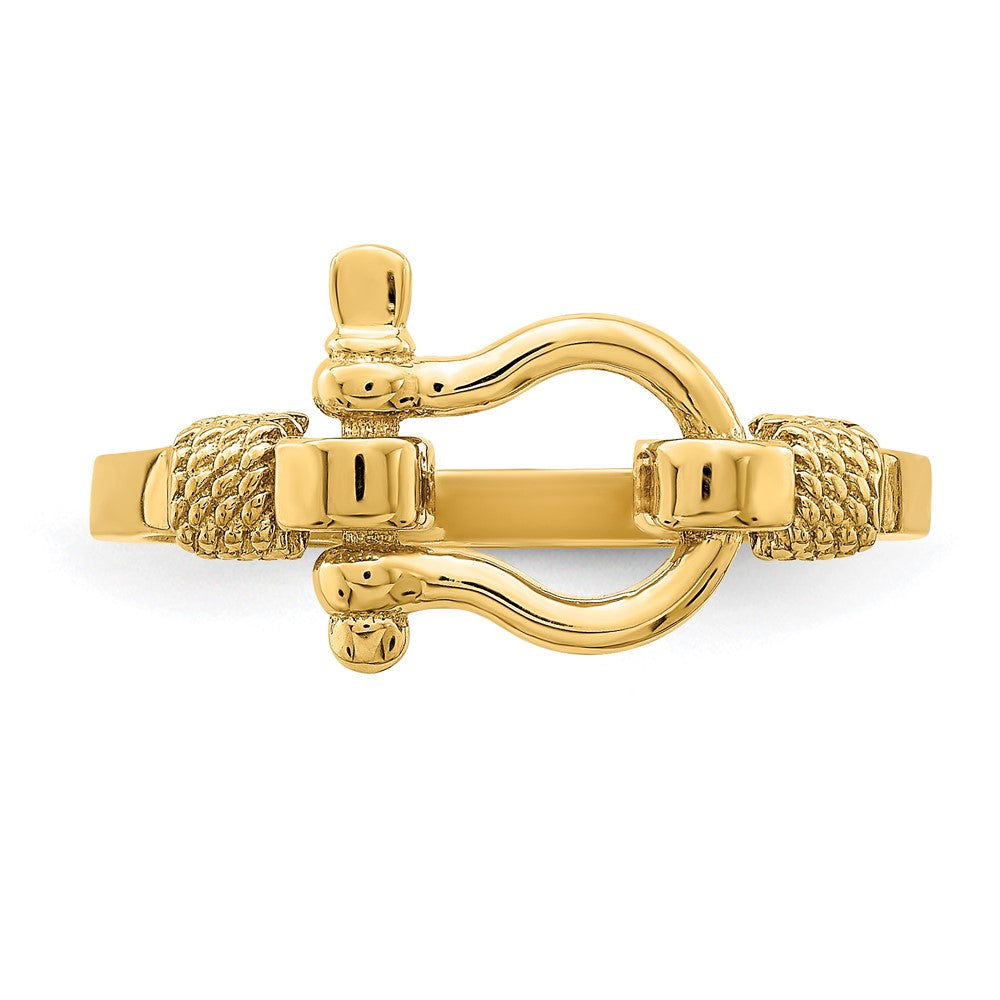 Shackle with Rope Edge Ring - WBC