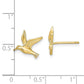 Polished Seagull Post Earrings - WBC