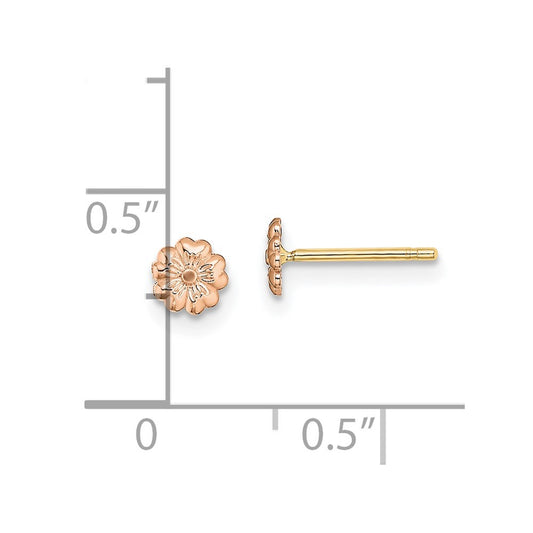 Tiny Flower Post Earrings - WBC
