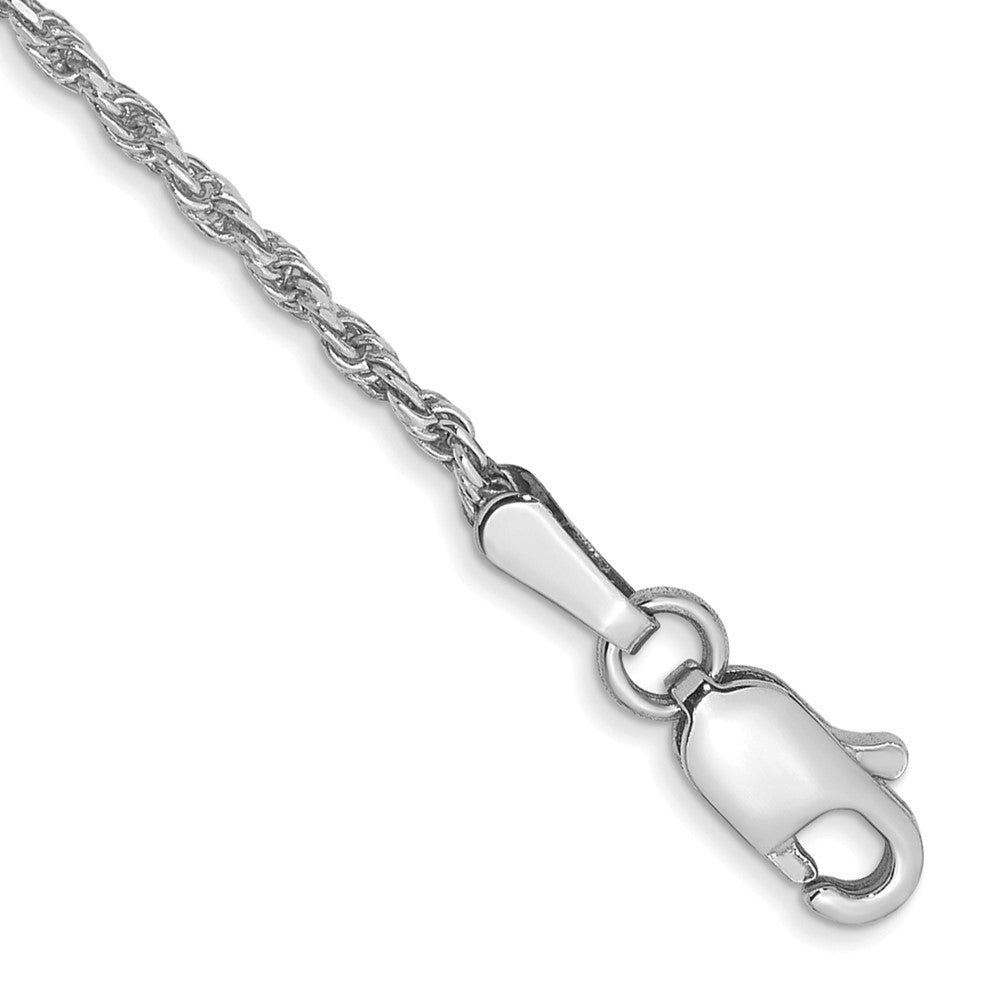 D/C Machine Made Rope Chain Anklet - WBC