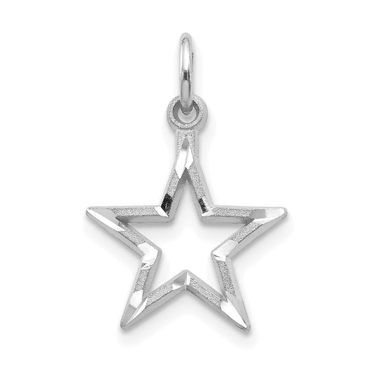 Diamond-cut Star Charm - WBC