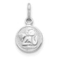 Small Round Angel Charm - WBC