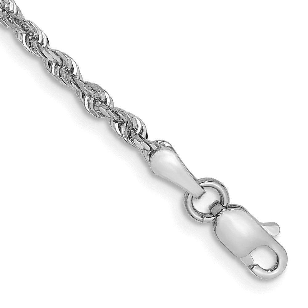 D/C Quadruple Rope Chain Anklet - WBC