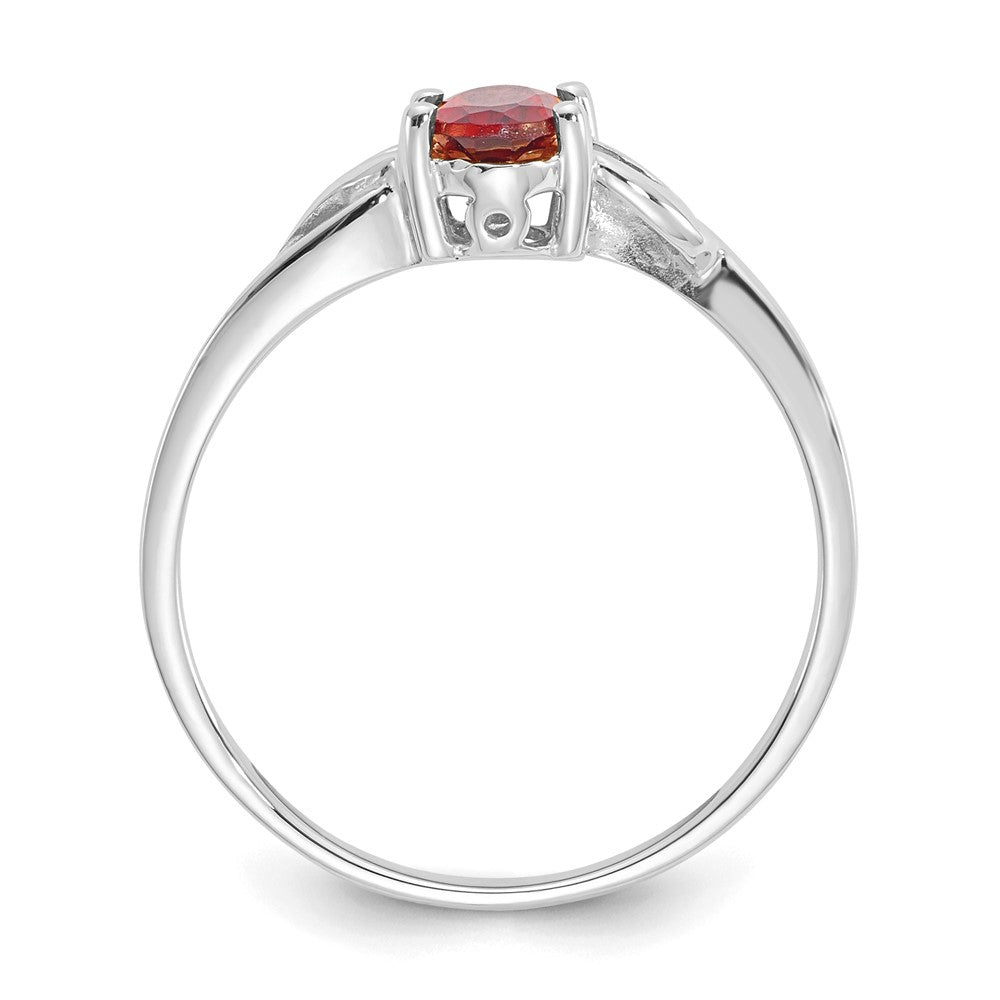 Holds Oval Birthstone Ring Mounting - WBC