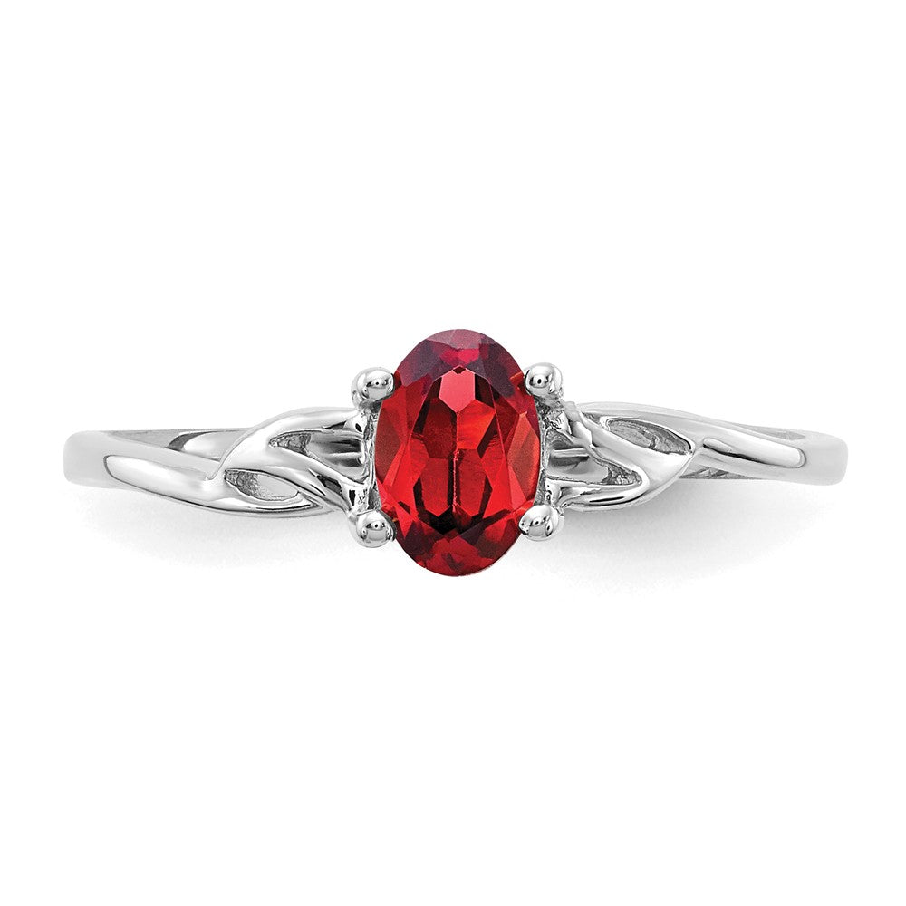Holds Oval Birthstone Ring Mounting - WBC