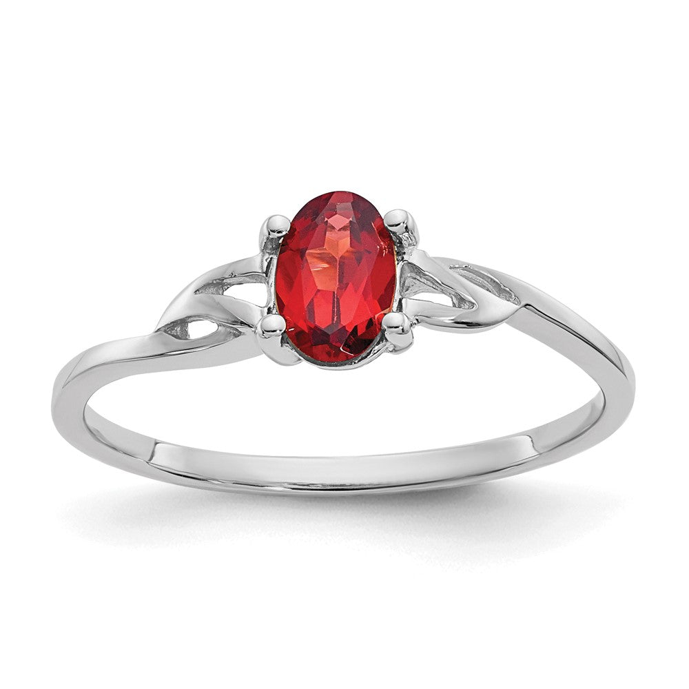 Holds Oval Birthstone Ring Mounting - WBC