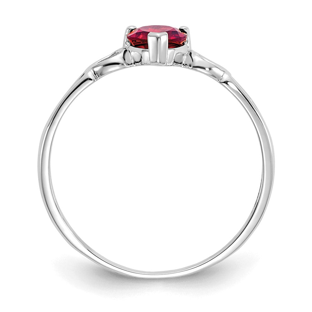 Holds Heart Birthstone Ring Mounting - WBC