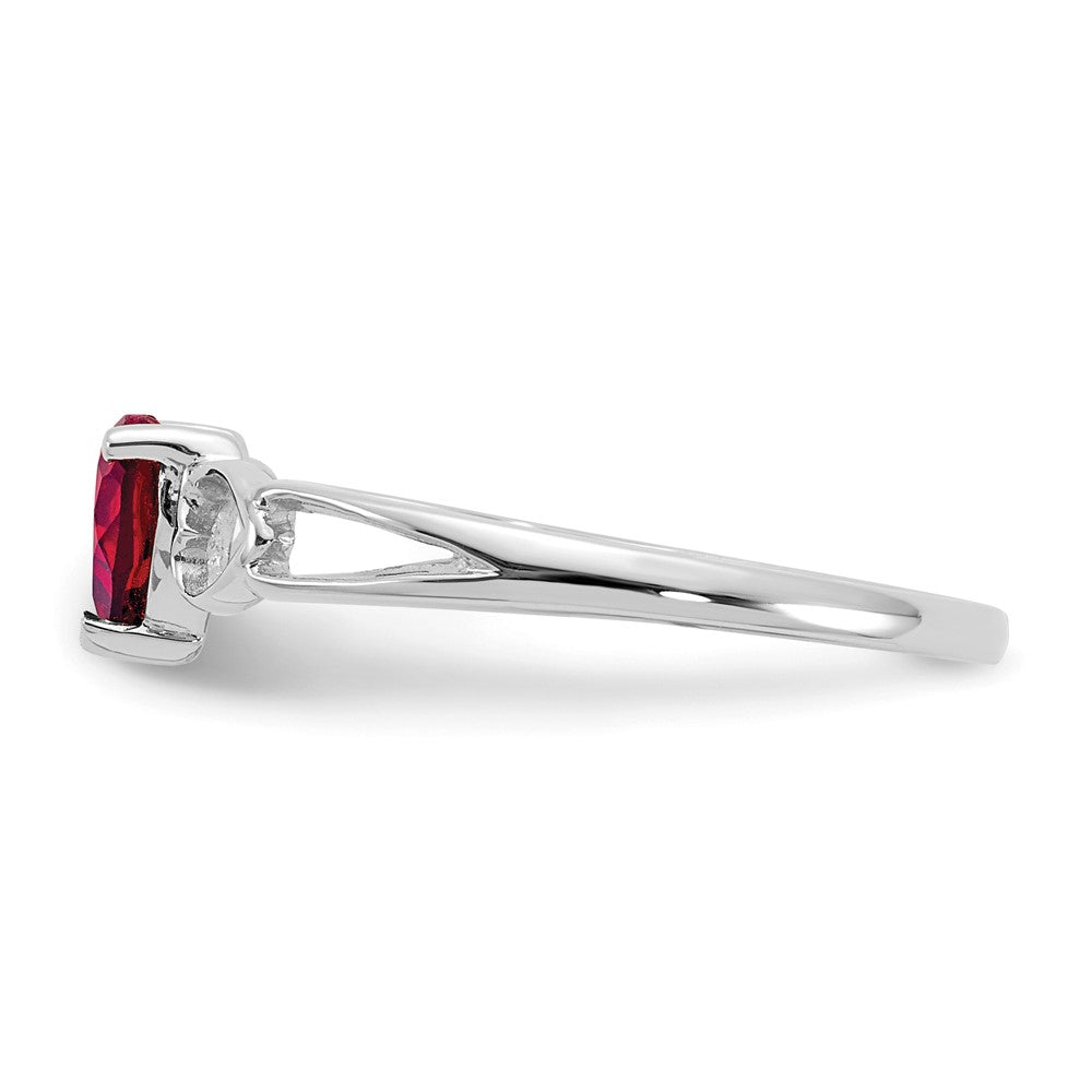 Holds Heart Birthstone Ring Mounting - WBC