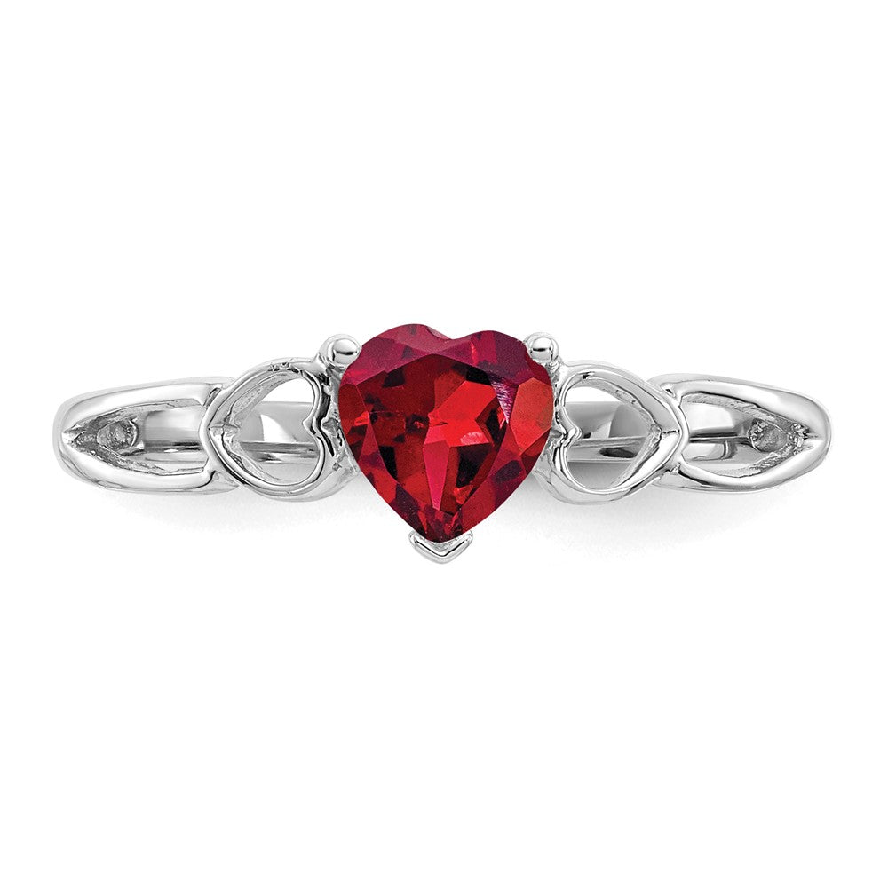 Holds Heart Birthstone Ring Mounting - WBC