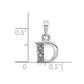 Diamond Initial D Pendant - WBC