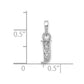 Diamond Initial J Charm - WBC