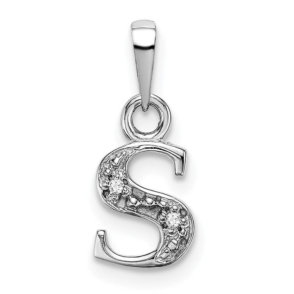 Diamond Initial S Charm - WBC