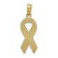 Pink Enameled Awareness Ribbon Pendant - WBC