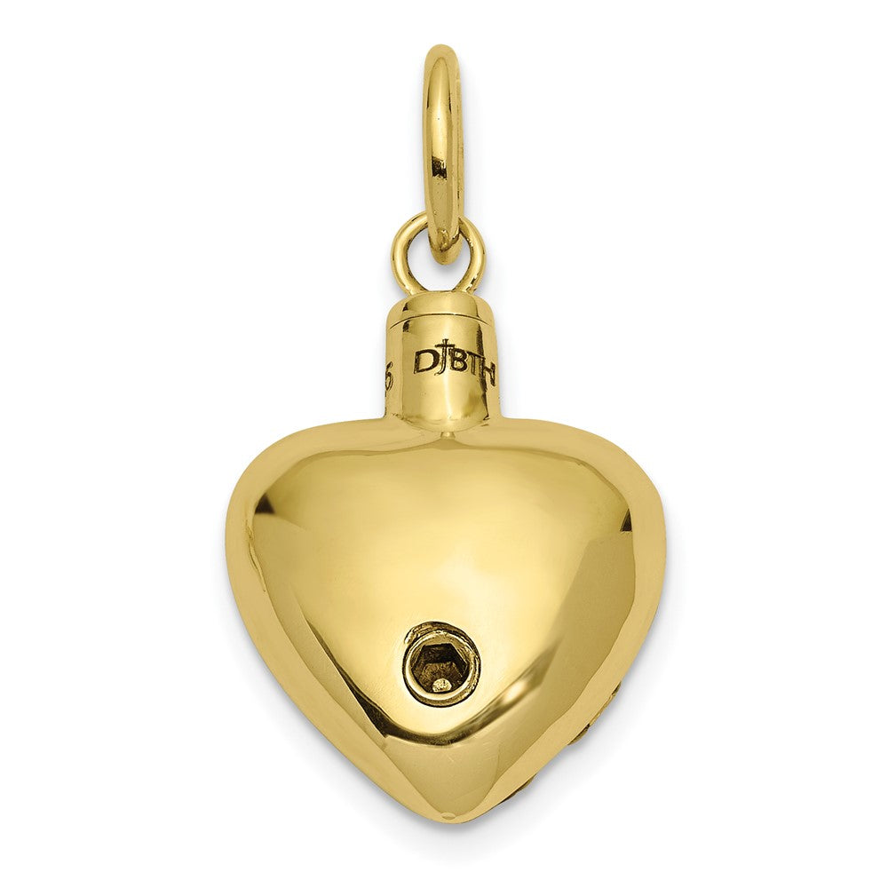 Sentimental Expressions Heart Remembrance Ash Holder Pendant - WBC
