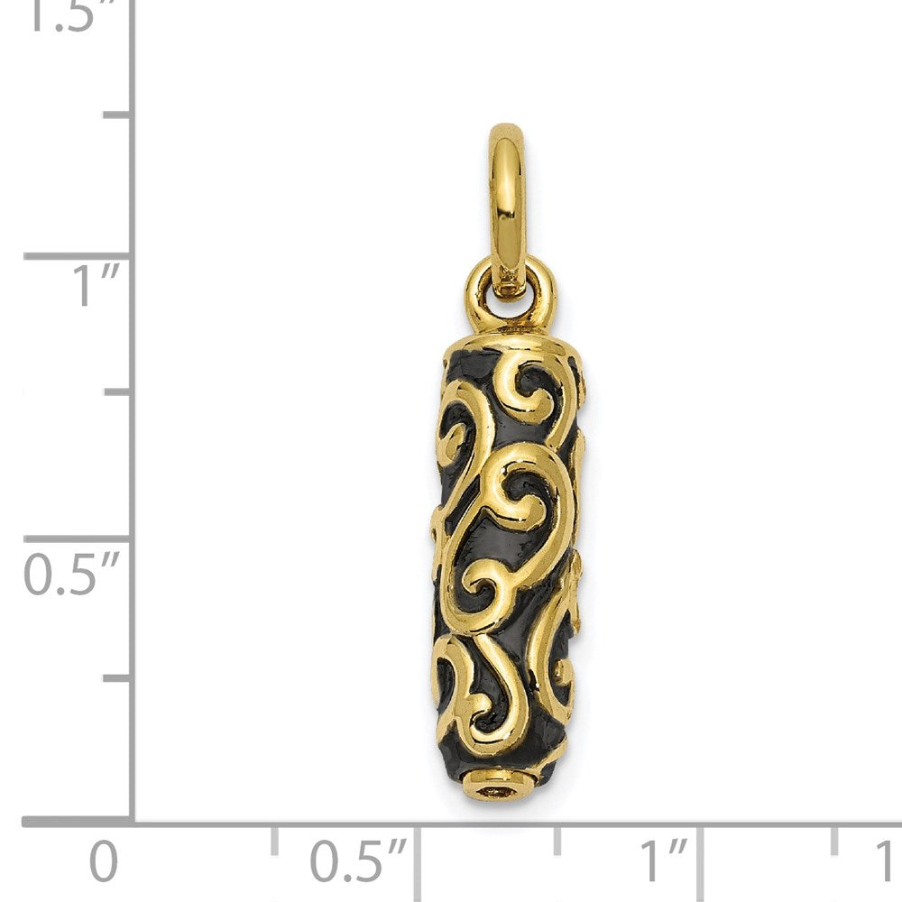 Sentimental Expressions Cylinder Remembrance Ash Holder Pendant - WBC