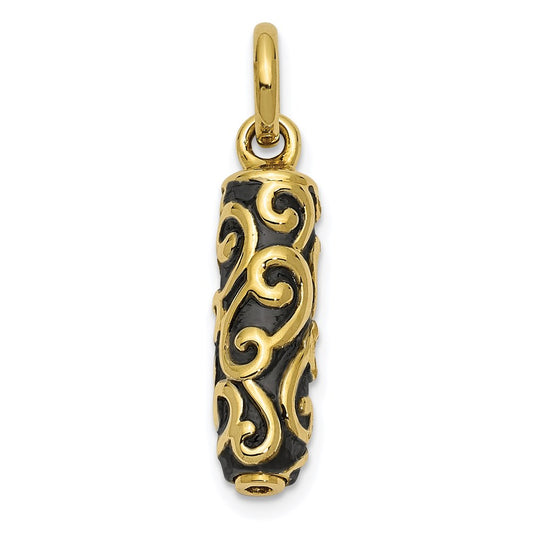 Sentimental Expressions Cylinder Remembrance Ash Holder Pendant - WBC
