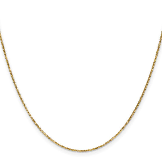 Diamond-cut Cable with Fancy Lobster Clasp Chain - WBC