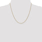 Diamond-cut Cable with Fancy Lobster Clasp Chain - WBC
