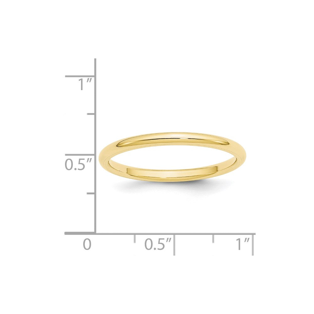 Standard Weight Comfort Fit Wedding Band - WBC