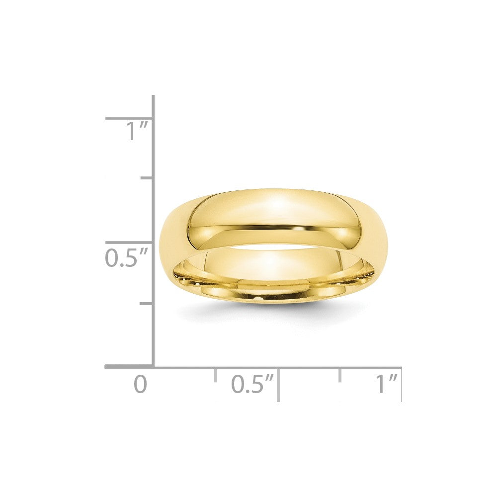 Standard Weight Comfort Fit Wedding Band - WBC