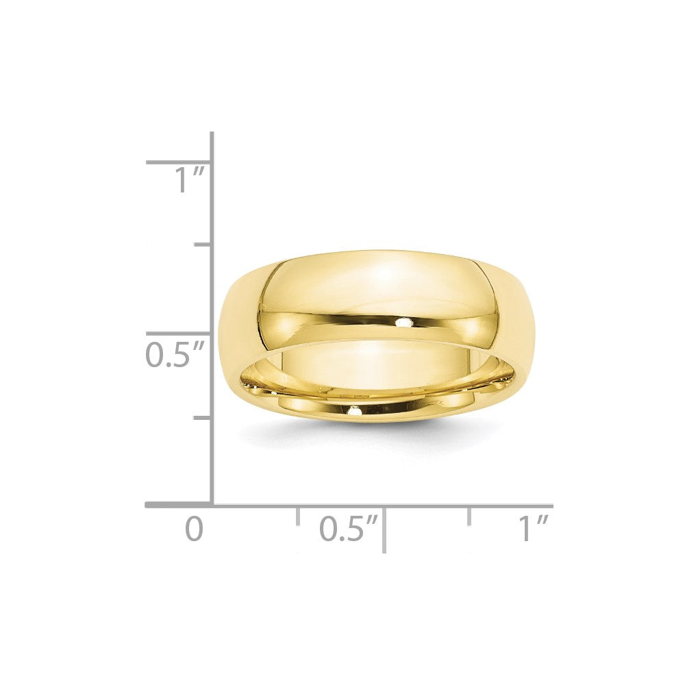 Standard Weight Comfort Fit Wedding Band - WBC