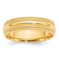 Double Milgrain Comfort Fit Wedding Band - WBC