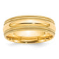 Double Milgrain Comfort Fit Wedding Band - WBC