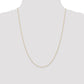 Carded . Cable Rope with Spring Ring Clasp Chain - WBC
