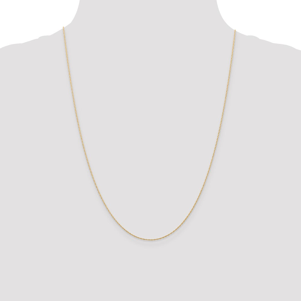 Carded . Cable Rope with Spring Ring Clasp Chain - WBC