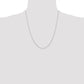 Carded . Cable Rope with Spring Ring Clasp Chain - WBC